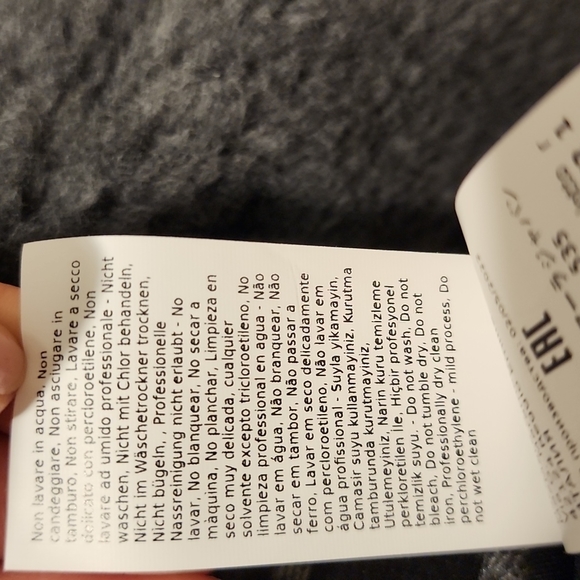 [Max Mara] New w/ Tag, Never Worn, Teddy Bear Coat in Dark Grey, Current F/W '22 - Picture 6 of 8